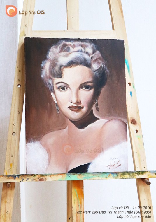 299 Dao thi thanh thao -son dau - lop ve os - chan dung 1 w