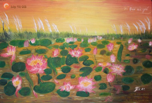Tác phẩm "Vì sen mà gió" của chị Hạnh Thủy