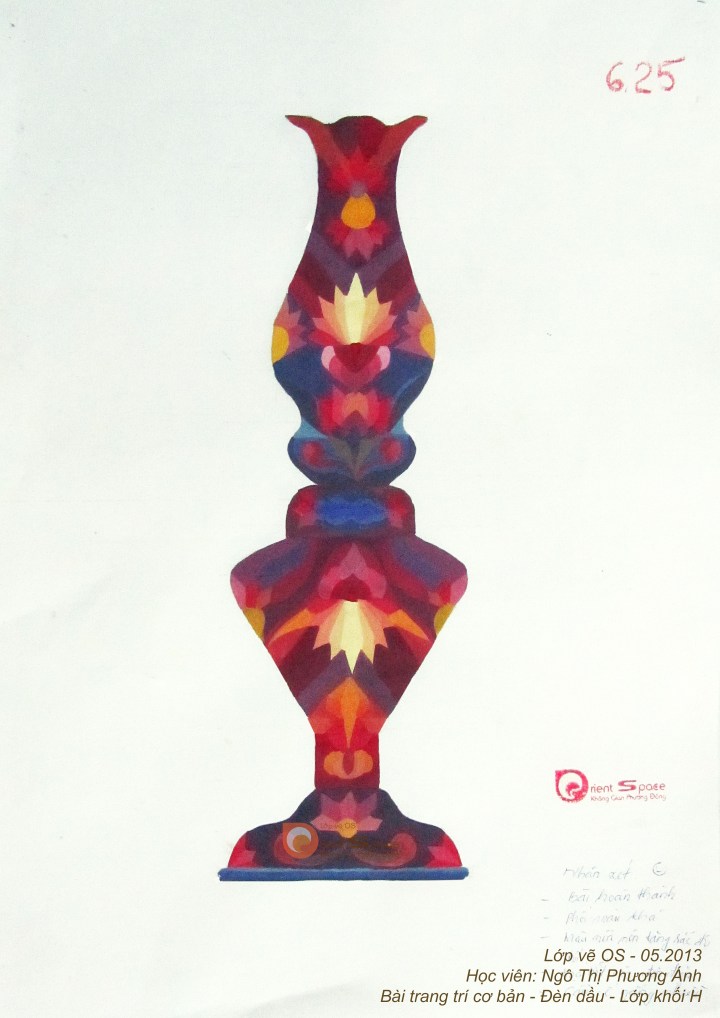 Ngo Thi Phuong Anh - Lop ve OS - 2013 - Trang tri den dau