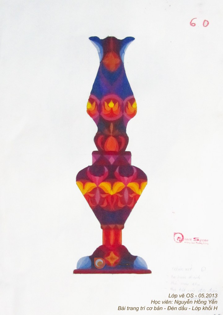 Nguyen Hong Yen - Lop ve OS - 2013 - Trang tri den dau