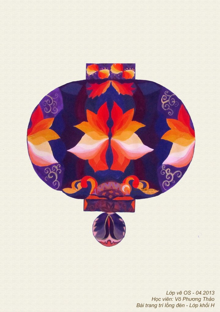 Vo Phuong Thao - Lop ve OS - 2013 trang tri long den