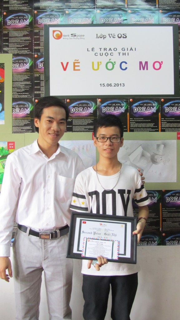 8 Giai nhì cuoc thi Ve Uoc Mo