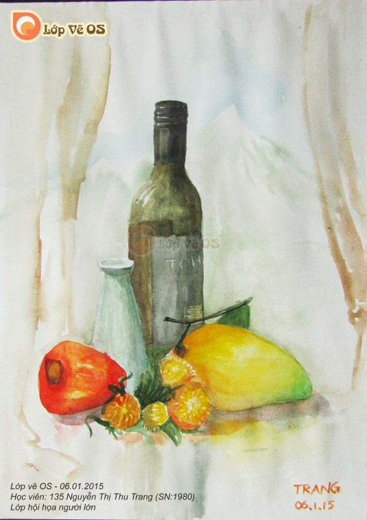 135 Nguyen Thi Thu Trang 1980 Lop ve OS tranh mau nuoc 2