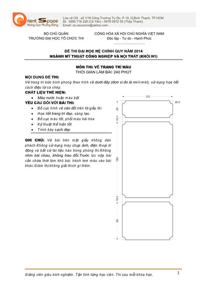 de thi dai hoc trang tri mau - 2014 khoi H- lop ve os 2